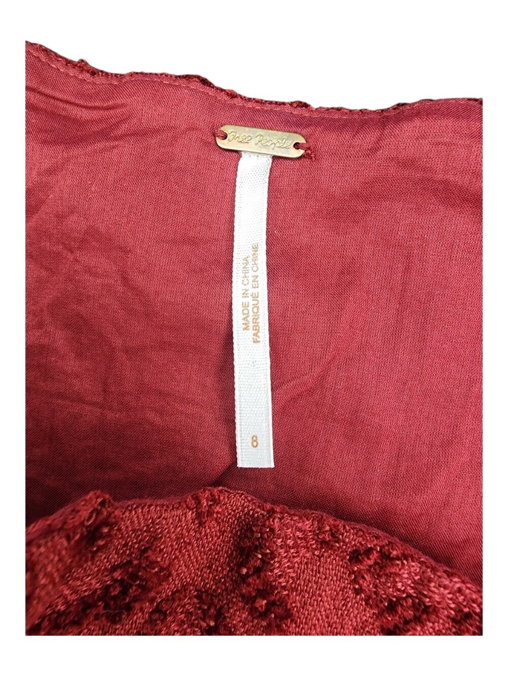 Free People Chenille Cheetah Pattern Skater Skirt, Womens 8 - Picture 4 of 6